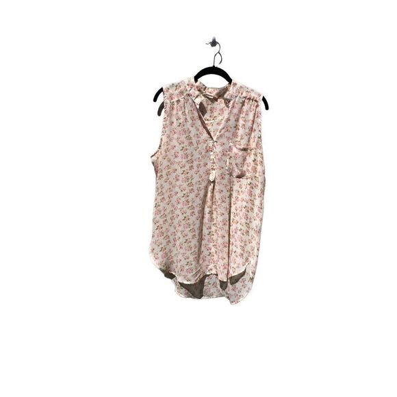Wishful Park Soft and Sheer Sleeveless Extra Large XL Floral - Picture 1 of 4
